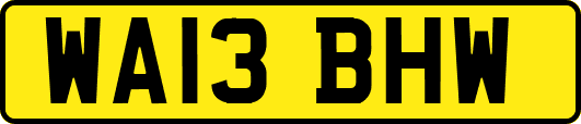 WA13BHW