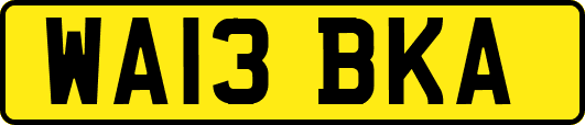 WA13BKA