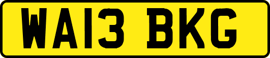 WA13BKG