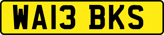 WA13BKS