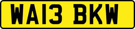 WA13BKW