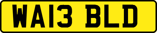 WA13BLD