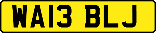 WA13BLJ