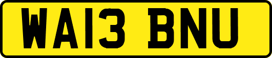 WA13BNU