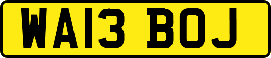 WA13BOJ