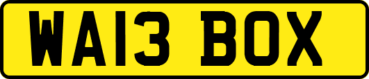 WA13BOX