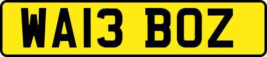 WA13BOZ