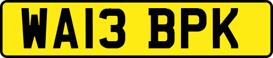 WA13BPK
