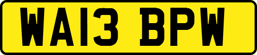 WA13BPW