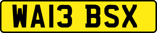 WA13BSX
