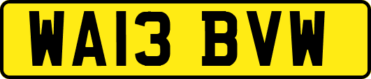 WA13BVW