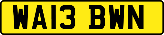 WA13BWN
