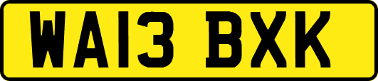 WA13BXK