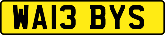 WA13BYS