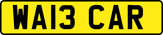 WA13CAR