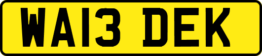WA13DEK