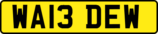 WA13DEW