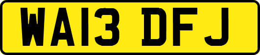 WA13DFJ