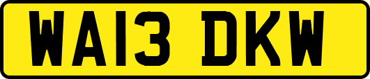 WA13DKW