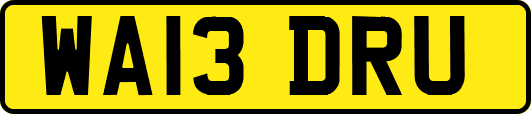 WA13DRU