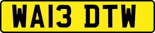 WA13DTW