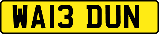 WA13DUN