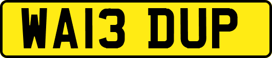 WA13DUP
