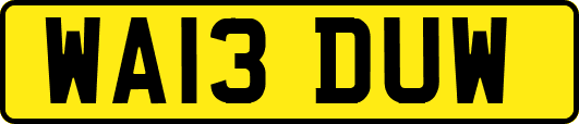 WA13DUW