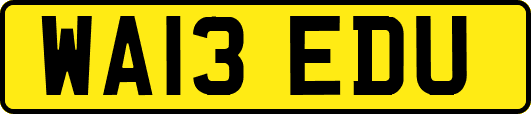 WA13EDU