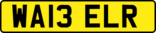 WA13ELR