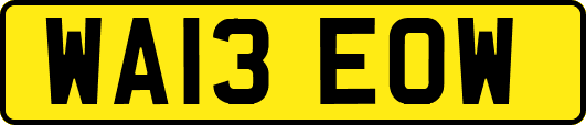 WA13EOW