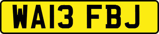 WA13FBJ