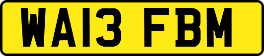 WA13FBM