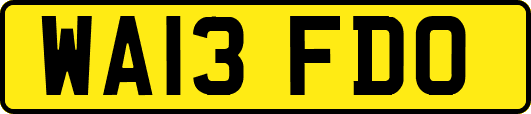 WA13FDO