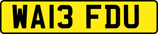 WA13FDU