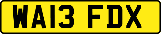 WA13FDX