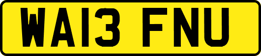 WA13FNU