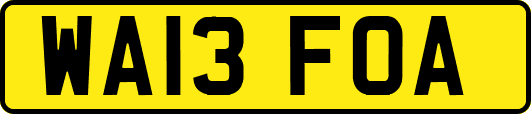 WA13FOA