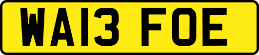 WA13FOE