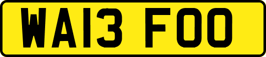WA13FOO