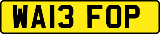 WA13FOP