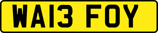 WA13FOY