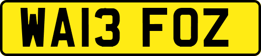 WA13FOZ