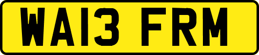 WA13FRM