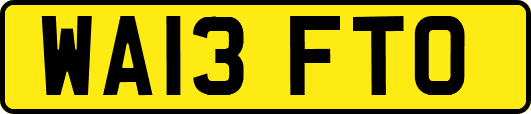 WA13FTO