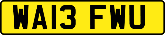 WA13FWU