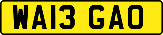 WA13GAO