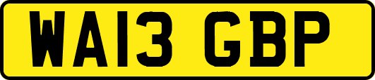 WA13GBP