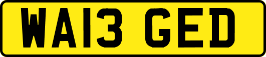 WA13GED