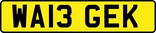 WA13GEK